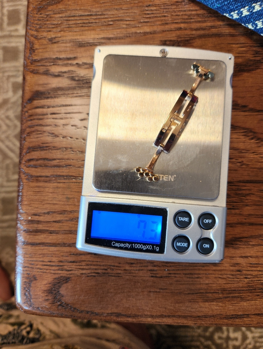 Cartier 18K Gold Bracelet Part/clasp For Cartier Trinity 18K Cold Watch - Picture 11 of 13
